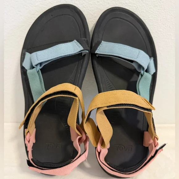 Teva Hurricane Strappy Hiking sandals multi color size 10 - Picture 8 of 9